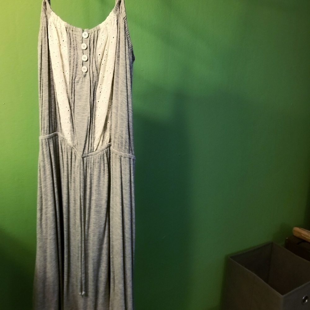 Grey, lacey dress!